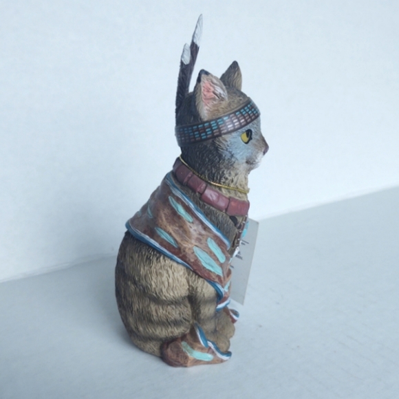 Hamilton Collection Sitting Fur Feathers 'N Fur Kittens figurine - Picture 4 of 8